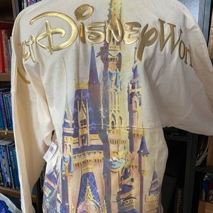 Walt Disney World 50th Anniversary Castle Spirit Jersey shirt New Extra Small